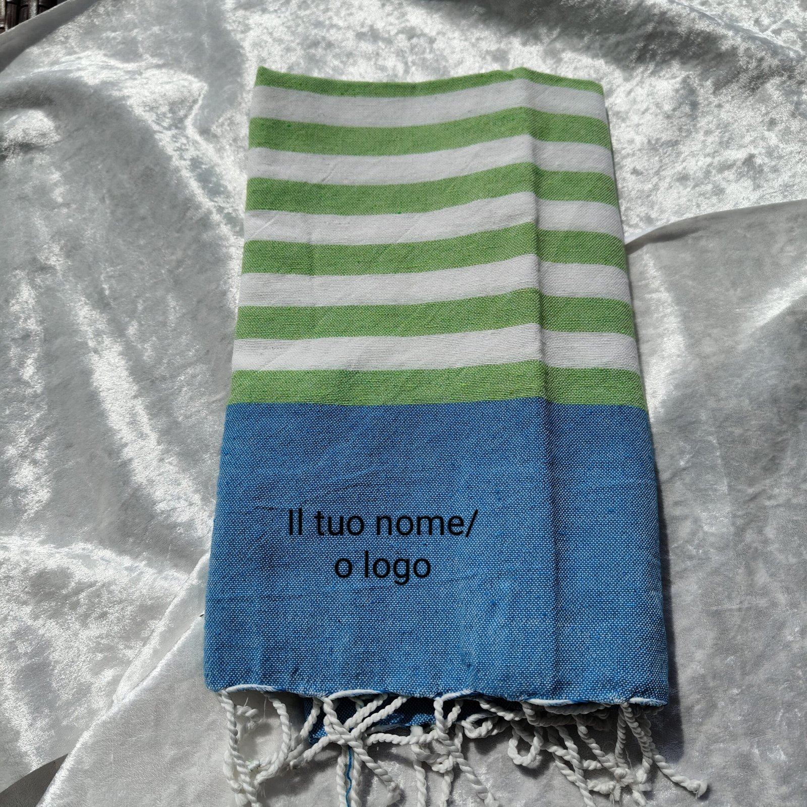 TELO MARE AZZURRO/VERDE